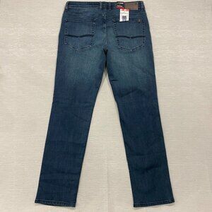 Buffalo David Bitton Jack Jeans Mens 34 x 34 Slim Fit Straight Medium Wash Denim